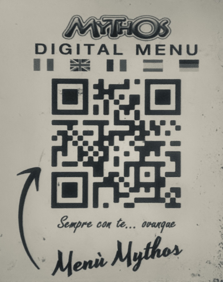 QR Code Menu Mythos